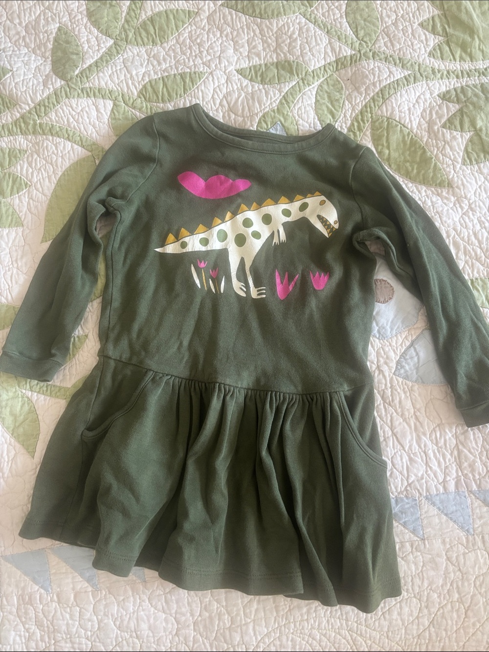 Piccolina Dinosaur Dress 3T